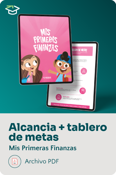 Alcancia + tablero de metas