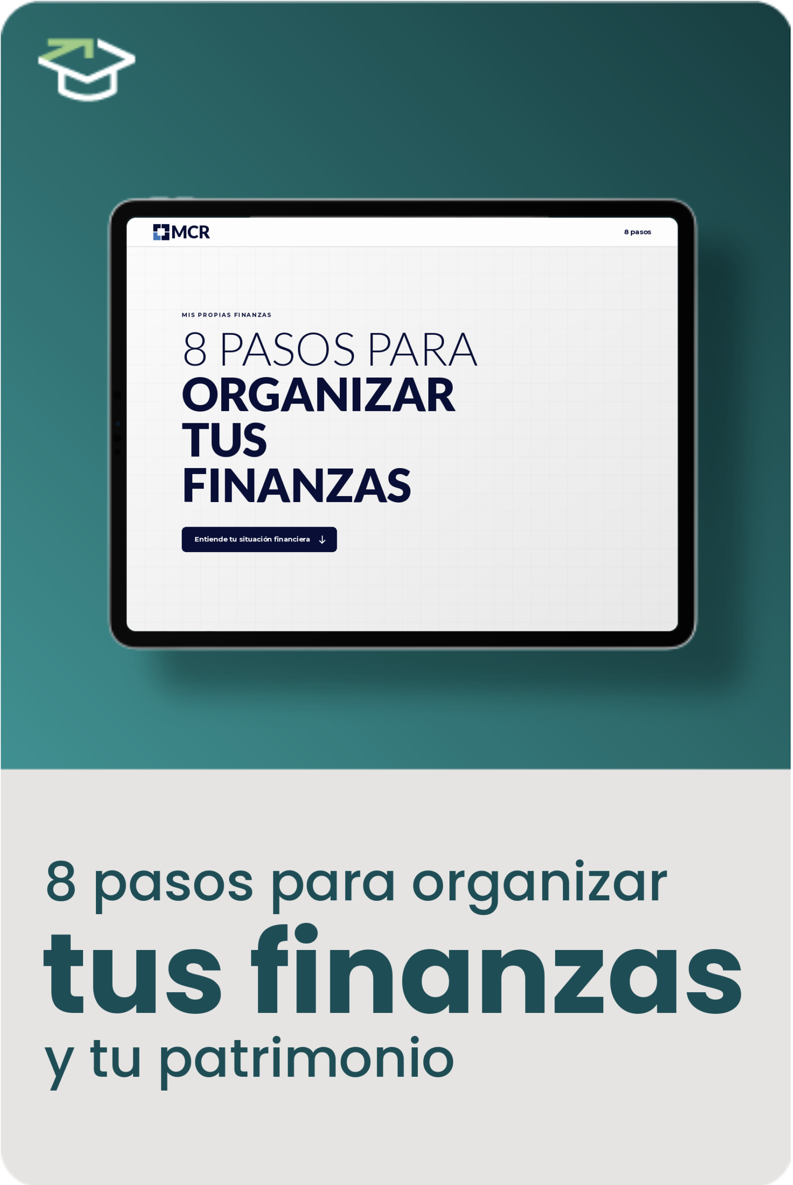 8 pasos para organizar tus finanzas